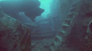 Diving at SS Thistlegorm wreck  Red Sea  GO PRO HD HERO [upl. by Rubbico]