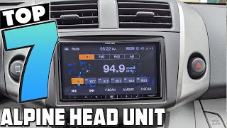 Alpine Car Stereos The 7 Best Head Units for 2024 [upl. by Lebanna]