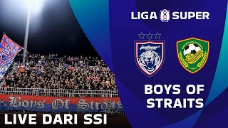 Live Ultras Dari Stadium Sultan Ibrahim  Johor Darul Tazim vs Kedah Darul Aman [upl. by Aitahs723]