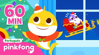 Especial de Natal do Bebê Tubarão🎄   Completo  Pinkfong Bebê Tubarão Canções para Crianças [upl. by Eladnyl]