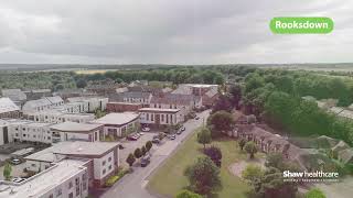 A birds eye view of Homefield House Rooksdown Basingstoke  Shaw healthcare [upl. by Torr]