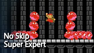 NoSkip Super Expert Episode 48 from Mario Maker 2 [upl. by Ludewig]