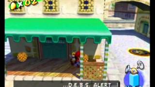 Super Mario Sunshine 100 Walkthrough Part 6  Item Hunting in Delfino Plaza [upl. by Lynn]