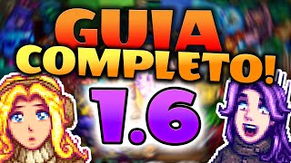 🤩 O MELHOR GUIA pro Update 16 de Stardew Valley [upl. by Pejsach295]