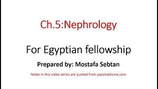 Nephrology for fellowship [upl. by Yci]