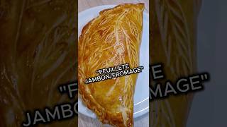 👆FeuilletéJambonFromage🎁1 minute pour apprendre😘cest ici feuilleté recette recipe bechamel [upl. by Irma123]