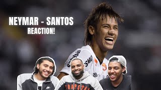 FIRST TIME REACTION TO NEYMAR AT SANTOS  Half A Yard Reacts [upl. by Yorgerg]