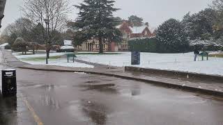 bletchley park in the snow [upl. by Kellby156]