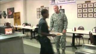 Air Force BMT Zero week lunch  YouTubeflv [upl. by Stuart191]