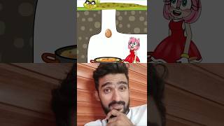 Sonic Vs Amy Story  😂 sonic animation funny amy trending shorts memes [upl. by Marietta]