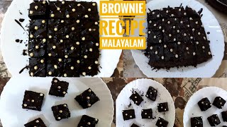 BROWNIE RECIPE MALAYALAM ll DESERT DISH II CHOCOLATE CAKES II KERALA STYLE ll HOMEMADE ll [upl. by Janaya]