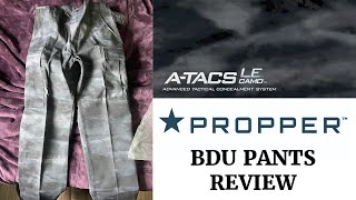 Propper ATACSLE BDU Pants Review [upl. by Posner]