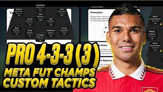 Pro 433 3 CUSTOM TACTICS  INSTRUCTIONS FC 25 [upl. by Ettelrats81]