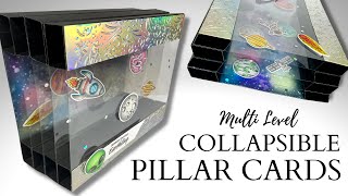 Collapsible Pillar Cards  2 WAYS [upl. by Pettit178]