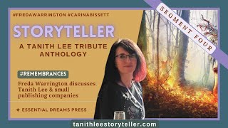 Freda Warrington discusses Tanith Lee amp small publishing companies [upl. by Fia]