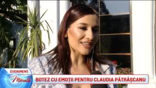 Botez cu emotii pentru Claudia Patrascanu [upl. by Onitnelav58]