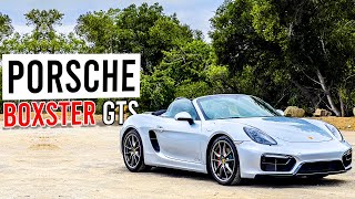 Porsche Boxster GTS  The Best Open Top Sports Car Bargain  POV Binaural Review [upl. by Garvy190]