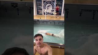 SO trainieren OLYMPISCHE SCHWIMMER😳🤯 schwimmen training fitness [upl. by Maharba]