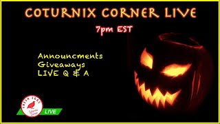 Coturnix Corner LIVE  Halloween Edition [upl. by Farhi692]