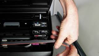 CISS Continuous Ink System for HP Printers Envy Photo 6230 using hp 303 ink carts [upl. by Htor187]