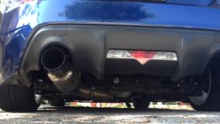 Turbo BRZ Exhaust Tomei 80r [upl. by Eelarual509]