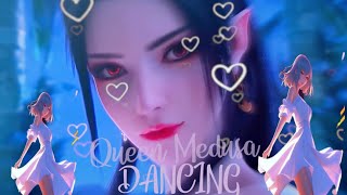 Queen Medusa Dancing Ritual So Cute 🥰🥰  Naino Wale Na song edits queenmedusa btth dance [upl. by Schwinn]