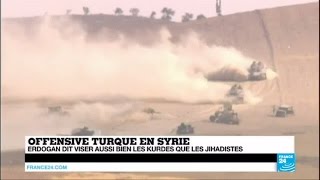 Guerre en SYRIE  Lintervention de la Turquie et les contradictions de Washington [upl. by Anabelle]