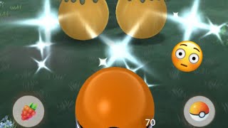 Finally I caught a most awaited Shiny on research day 😍 Pokemon go [upl. by Adnowat]