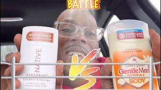 Old spice vs Native deodorant  Total Body Battle [upl. by Laughry]