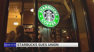 Starbucks Workers United union sue each other in standoff over proPalestinian social media post [upl. by Kaslik530]