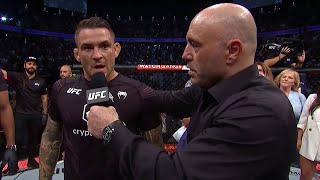 UFC 264 Dustin Poirier Octagon Interview [upl. by Stoneman]