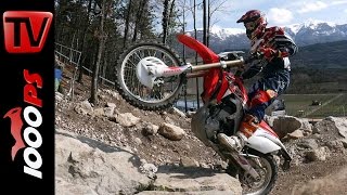 Metzeler MCE 6 Days Extreme Test  Offroadpark in Pietramurata  Italien [upl. by Rufena68]