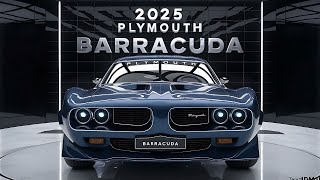 Finally The NEW 2025 Plymouth Barracuda Model Introduced  FIRST LOOK [upl. by Pawsner]