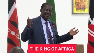 Powerful Speech of Raila Odinga that will make him be elected as AU Chairman [upl. by Anyela]