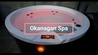 Canadian Spa Company Okanagan UV Spa  Demonstration walkthrough still to full power [upl. by Tteragram]