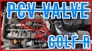 VWAudi PCV Valve Replacement FSI  Mk6 Golf R [upl. by Greyso840]