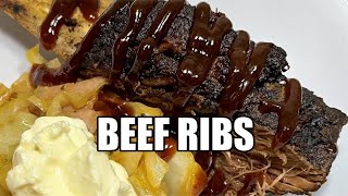 Slow Cooked Oven Baked Beef Ribs with special guest Rob from Beer Champ BBQ [upl. by Anelej]