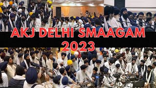 Akhand Keertan Smaagam Delhi 2023  Awesome Keertan Moments [upl. by Springer616]