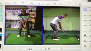 Michael Newton Golf Swing Analysis [upl. by Enaid]