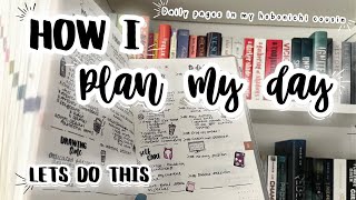 Plan With Me  Daily Pages in my Hobonichi Cousin  How I Plan [upl. by Paten]