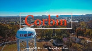 Downtown Corbin Kentucky Drone Video [upl. by Aenea620]