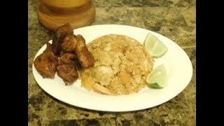 Mofongo Stuffed with Pork  Puerto Rican recipe Episode 253 [upl. by Ynafetse]