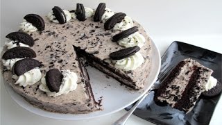 OREO CAKE Recipe  How to Make Tasty OREO CAKE At HOME [upl. by Cailly]