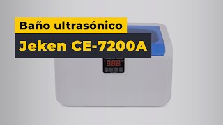 Baño ultrasónico Jeken CE7200A [upl. by Laemaj580]