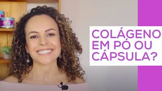 Qual a melhor forma de consumir colágeno Em pó ou em cápsula  BIOSANTÉ [upl. by Onihc]