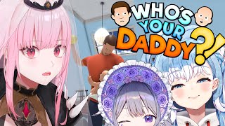 【Whos Your Daddy】dad vs baby with KoboKanaeru and KosekiBijou calliolive [upl. by Orly]