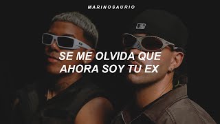 Feid Maisak  SE ME OLVIDA Letra  se me olvida que ahora soy tu ex [upl. by Kevina]