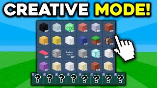 Playing CREATIVE MODE in Roblox Bedwars [upl. by Noryb]