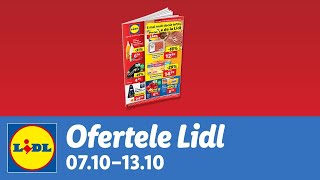 Ofertele saptamanii la Lidl • 7  13 Octombrie 2024 [upl. by Asiilanna]