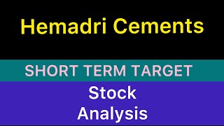 HEMADRI CEMENTS STOCK TARGET ANALYSIS ⚫️ HEMADRI CEMENTS STOCK NEWS  HEMADRI CEMENT CRASH 201124 [upl. by Corrina467]